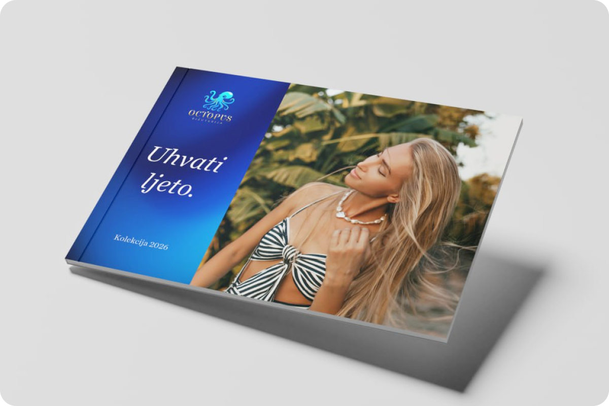 Brochure mockup preview